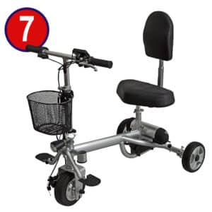 7 Scooty Lightweight Folding Mobility Scooter