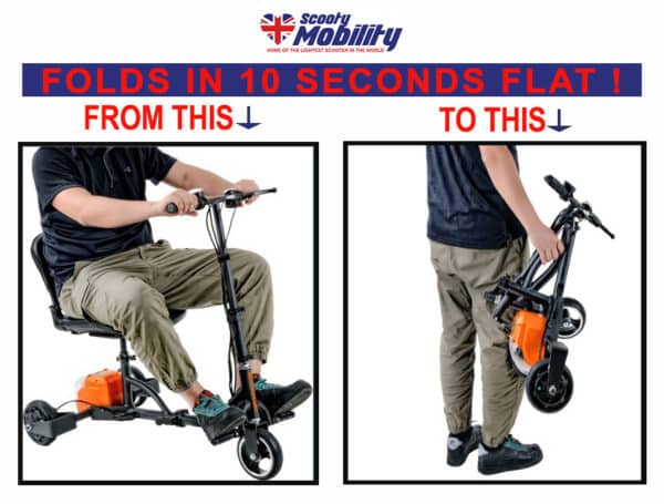Scooty Eco Folds in 10 Seconds